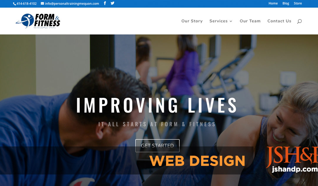 Form + Fitness Site Re-launch